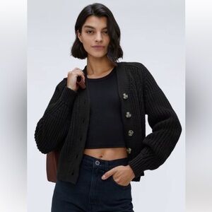 Everlane The texture Cotton Cardigan